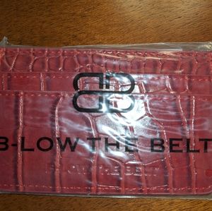 *NEW* Faux Croc B-Low the Belt Wallet
